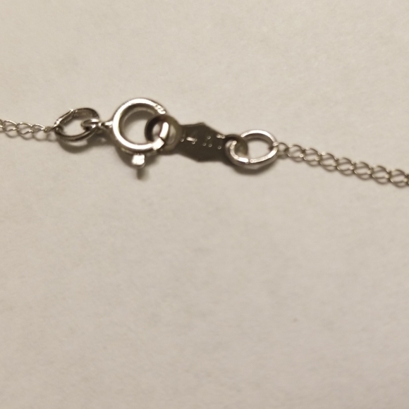 **SOLD TANZANITE 💜 DIAMOND PLATINUM NECKLACE - Picture 3 of 7